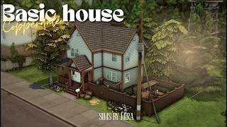 Строительство дома в Copperdale 🏡 | Sims 4 Speed Build | Симс 4 строительство