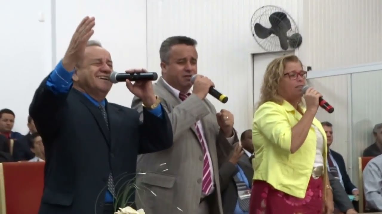 Amilton e Marlene na 23ª convenção nacional dos Gideões/RS. marca de um, combatente.