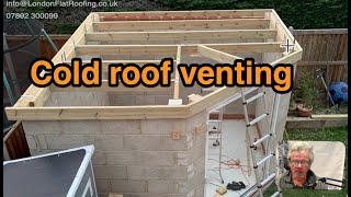 Venting a cold roof view asks for help