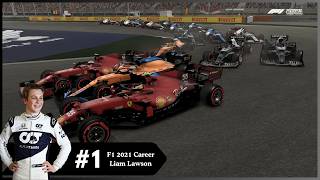 The Adventure BEGINS! | F1 2021 Liam Lawson Career