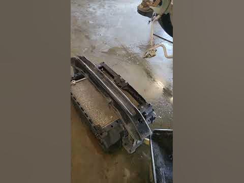 2012 vw passat radiator or condenser replacement - YouTube