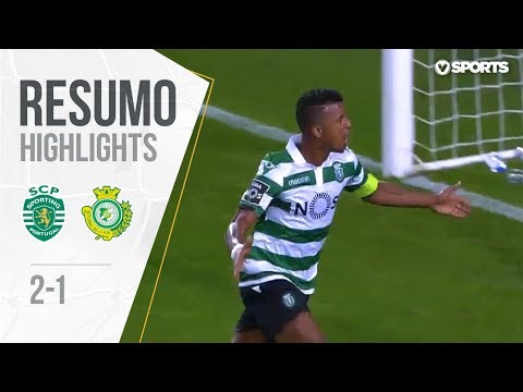 Highlights | Resumo: Sporting 2-1 V. Setúbal (Liga 18/19 #2)