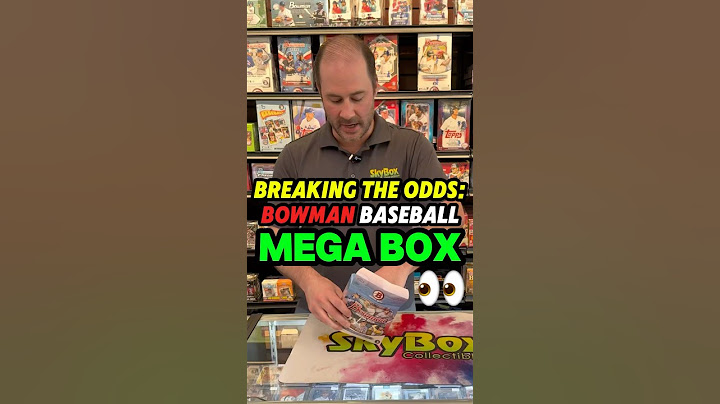 He Broke The Odds! 2025 Bowman Baseball MEGA BOX! #bowmanbaseball #topps #baseballcards #unboxing