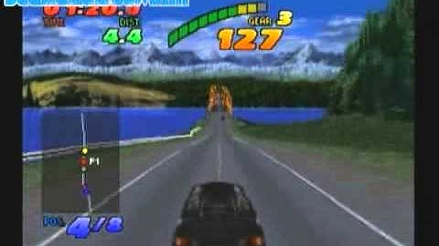 Sega Saturn - Need for speed - Gameplay footage