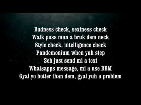 Mavado - Give it all to me (Lyrics on Screen) Ft. Nicki Minaj