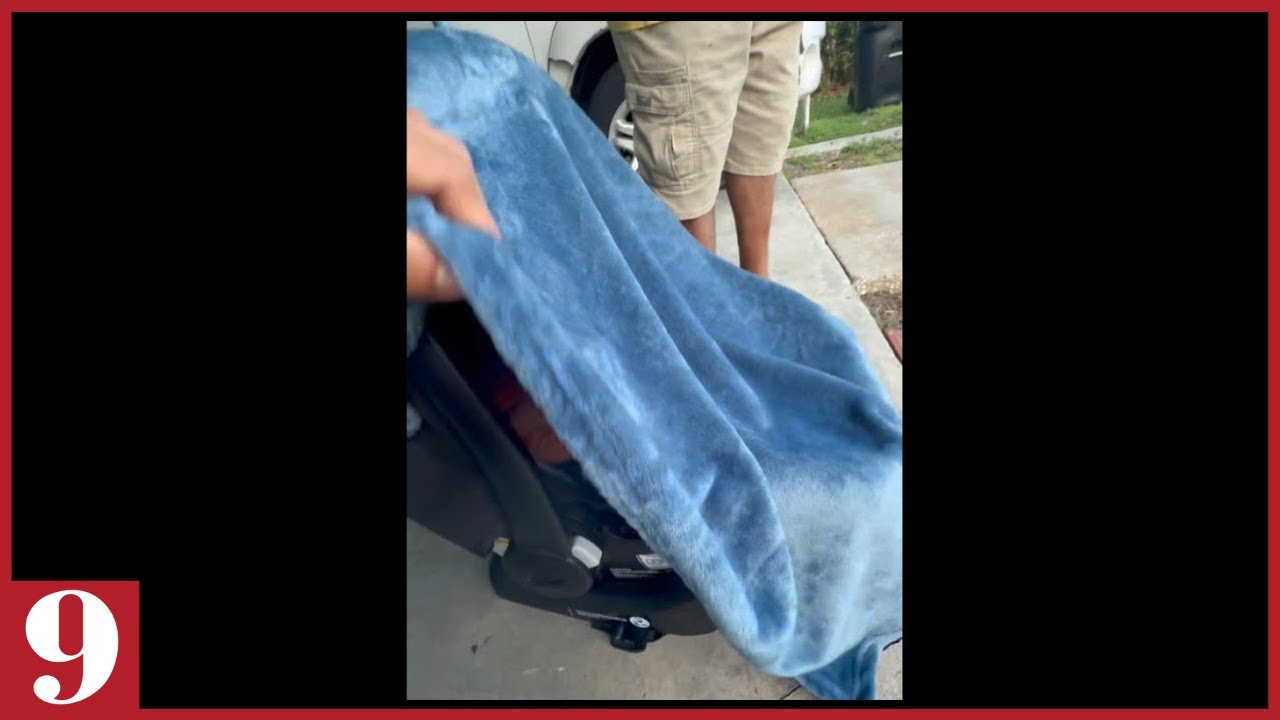 'Oh my God, it's a baby!' Man discovers abandoned newborn on driveway