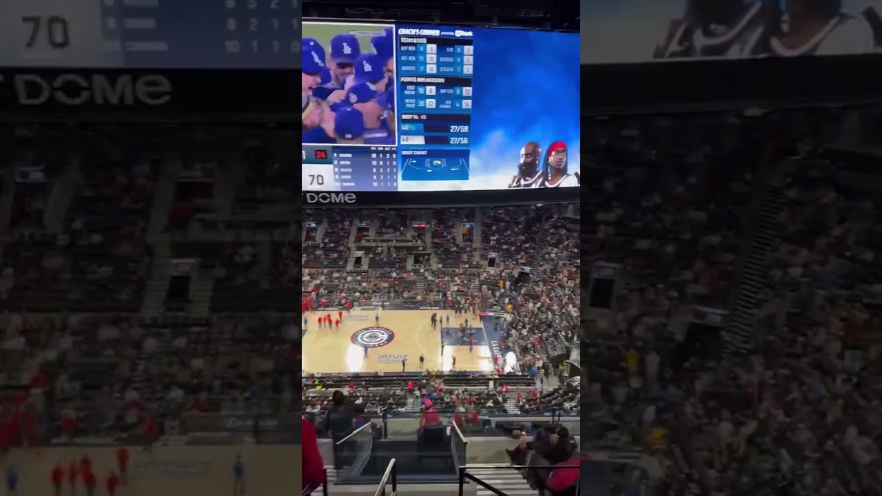 LA Clippers Intuit Dome Terrace Level 25 View from Seat 