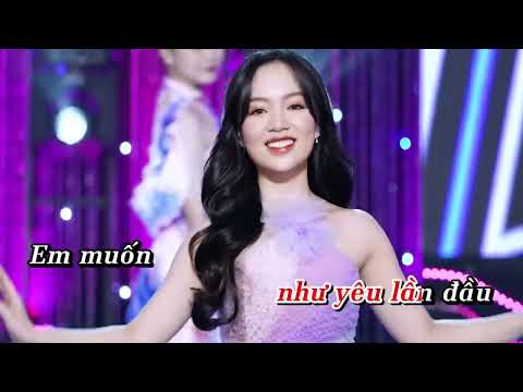 KARAOKE YÊU EM DÀI LÂU - HIỀN NGÂN | TONE NỮ