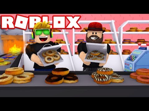 My Own Donuts Bakery In Roblox Donut Factory Tycoon Youtube - donut tycoon roblox