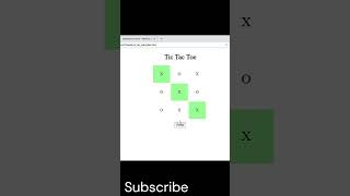 how to make Tic Tac Toe game using html, css, javascript | Reactjs | Deepti Hooda