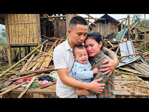A Storm Destroyed My House – CEO Hung Returned Just in Time to Protect My Family| Trieu Thi Thuy