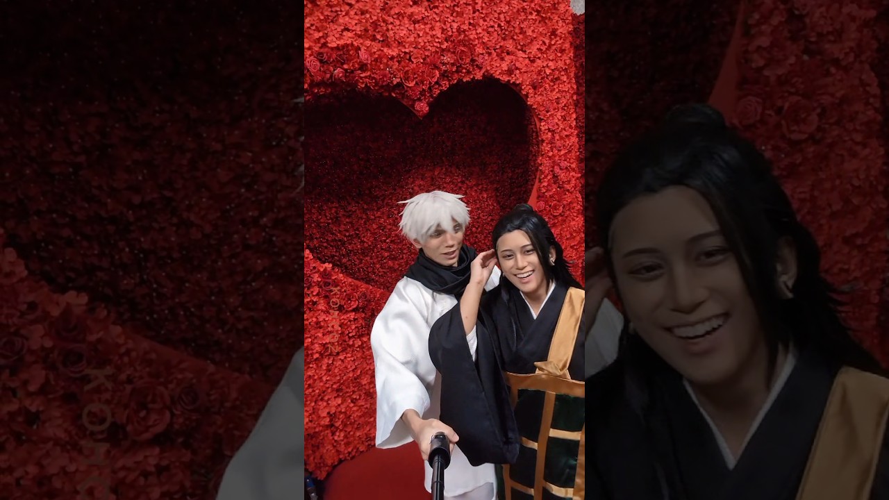 What they be up to in that airport 🤨✈️ #jjk #jujutsukaisen #gojo #geto #cosplay #satosugu #goge