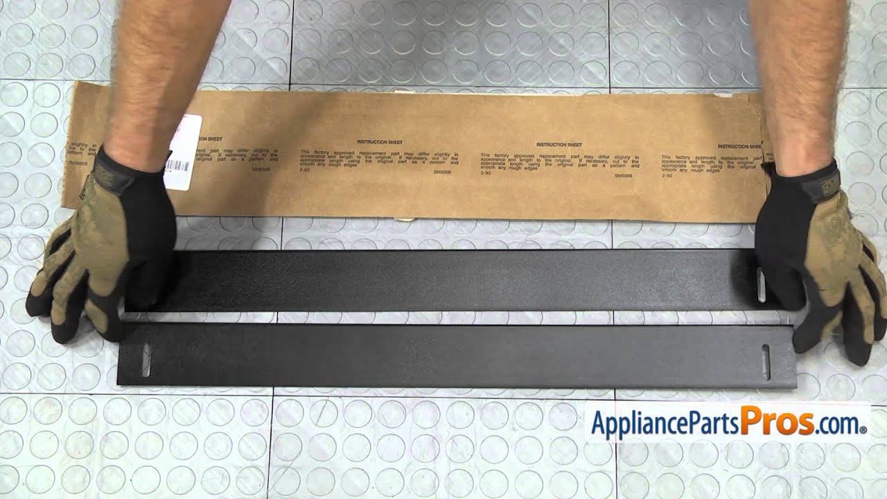 How To: Frigidaire/Electrolux Toe Panel 154745503 - YouTube