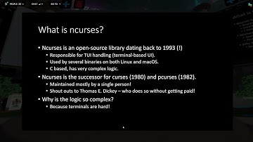 DEF CON 31  DCGVR Village - JBO  -  The Curse Of The Ncurses
