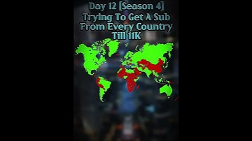 Trying To Get A Sub From Every Country Till 11K,Day12 #geography #countries #edit #shorts #subscribe