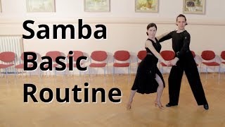 Samba Basic Routine Membership Figures | Marts Smolko  Tina Bazykina