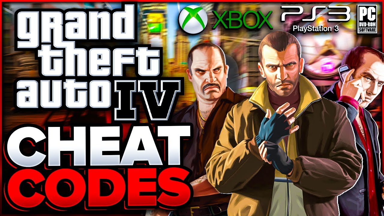 Grand Theft Auto 4 Cheat Codes for PS3