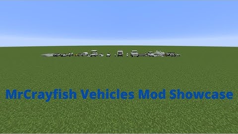 MrCrayfish Vehicles Mod Showcase
