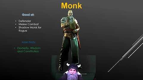 D&D 5e classes intro Fighter, Monk, Paladin, Ranger