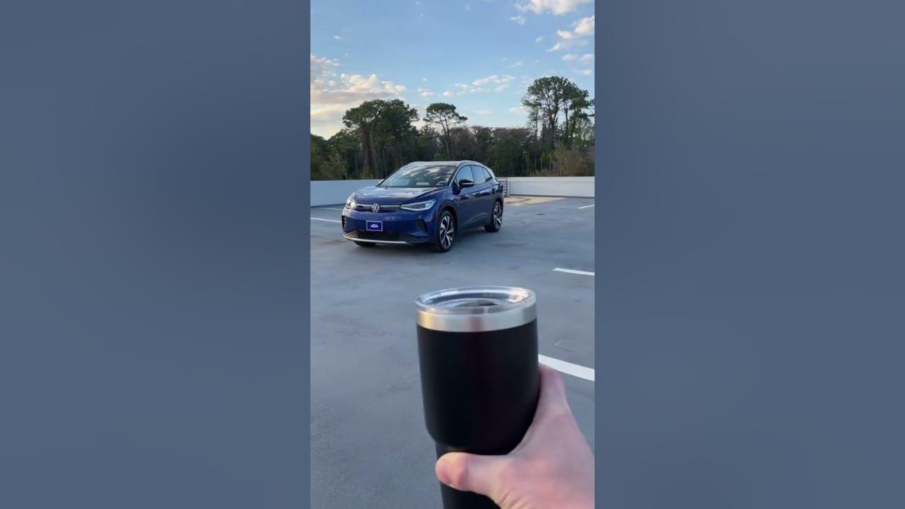 Volkswagen ID.4 cupholders test #shorts