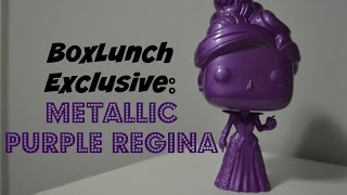 Funko Pop Exclusive: Metallic Purple Regina