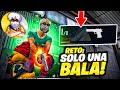 EL RETO DE UNA BALA EN LOBO SOLITARIO 👽 FREE FIRE