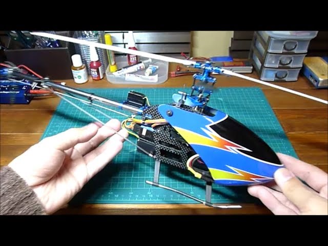 ラジコンヘリコプター CopterX CX250 組立てキット購入しました