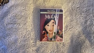 Opening to Mulan 1999 DVD 2000 Reprint