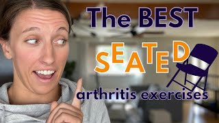 5 minute seated exercise for arthritis with a physical therapist