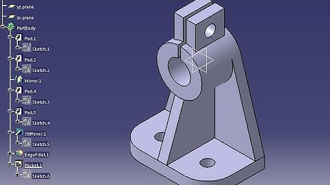 CatiaV5 || Part Design in catia || Anand Asawa
