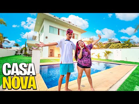 TOUR PELA NOSSA CASA NOVA *mostrei o quarto do Davi 😱