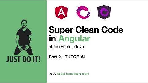 Super Clean Code in Angular (feat. @ngrx-component-store) - Part 2 - Setup & Basics