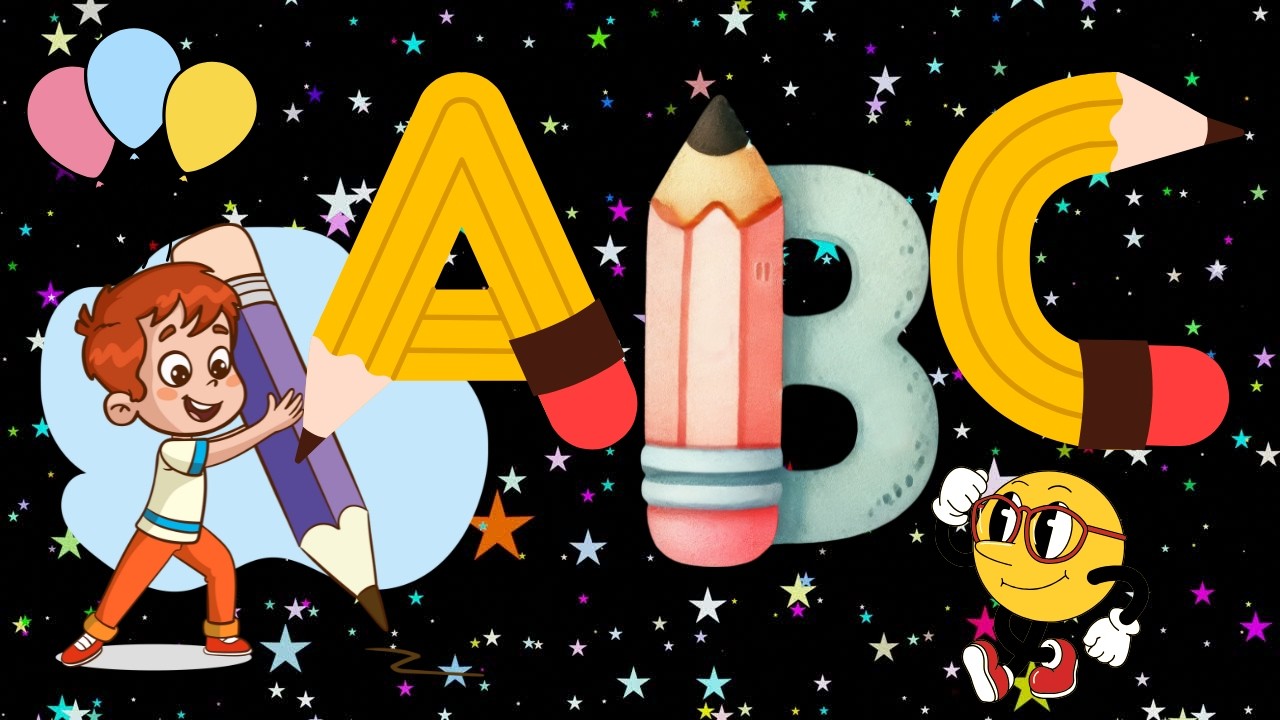 ABC Song for Kids 🌈 | Jungle Adventure Alphabet Safari 🦁🐵 | Back to School Stationery Fun ✏️📚
