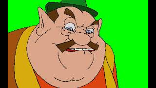 Morshu Eyebrow Raise Green Screen