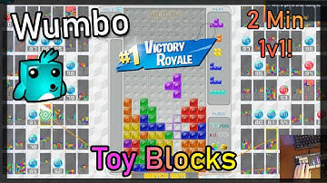 Tetris 99 Victory - Insane 2 Minute 1v1 with Toy Blocks Theme
