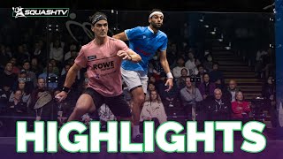 "Dragged All Around!" | Mo. Elshorbagy v Coll | TTI Milwaukee Hong Kong Squash Open 2023 | SF HLS