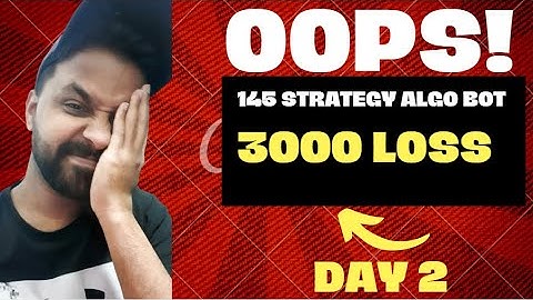 145 STRATEGY ALGO BOT TRADING DAY 1 OCT 4 2022 HITS SL #145 #automated #tradetron #bot #strategy