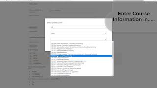 New Course Proposal