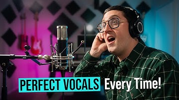 6 Steps to Recording PERFECT VOCAL TAKES (Every Time You Record)