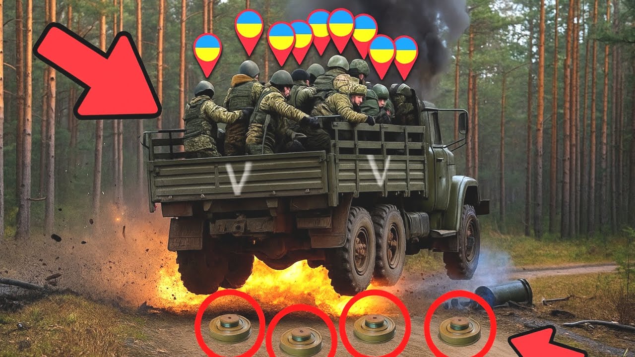 Русские устроили засаду на украинскую колонну гаубиц М777 в упор! Видео боя, снятое на GoPro