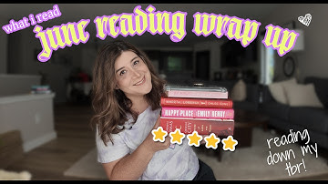 June Reading Wrap Up 📚 Best & Worst Books I Read This Month | Book Reviews & Ratings