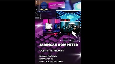 Tugas 2 Jaringan Komputer (COMMAND PROMPT) Universitas Terbuka 