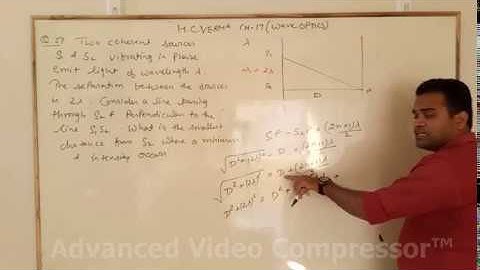CH- 17 Wave Optics (H C VERMA) sol for Q.25 , 27