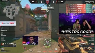 Masayoshi & QuarterJade REACT to pANcada INSANE ACE! In Valorant SHOWMATCH Team Tarik vs FRTT