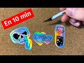 Comment faire des Stickers brillants en 10 min - TUTO