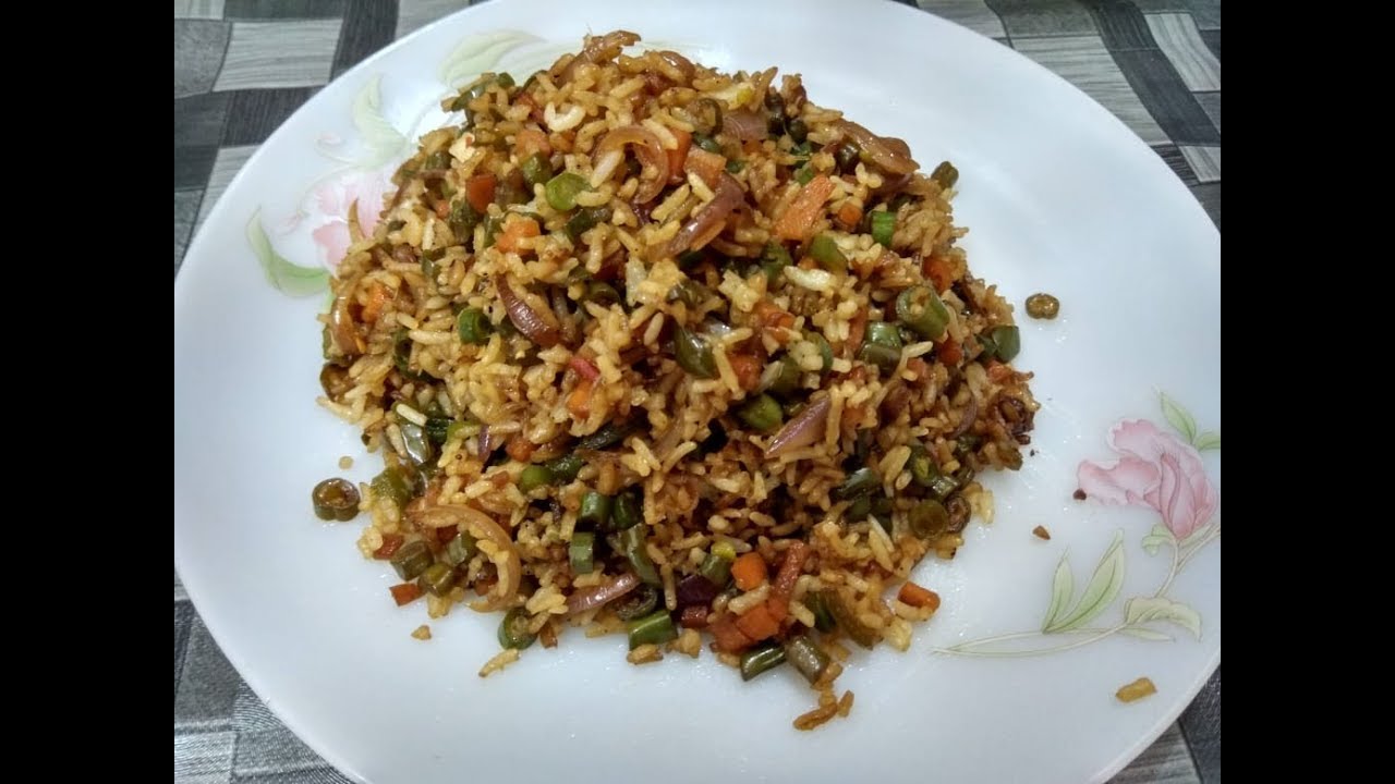 चाइनीस फ्राइड राइस ||CHINESE FRIED RICE|| NEW RICE RECIPE||TASTY RECIPE ...