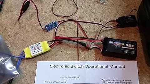 RC Lander Electronic On/Off Switch