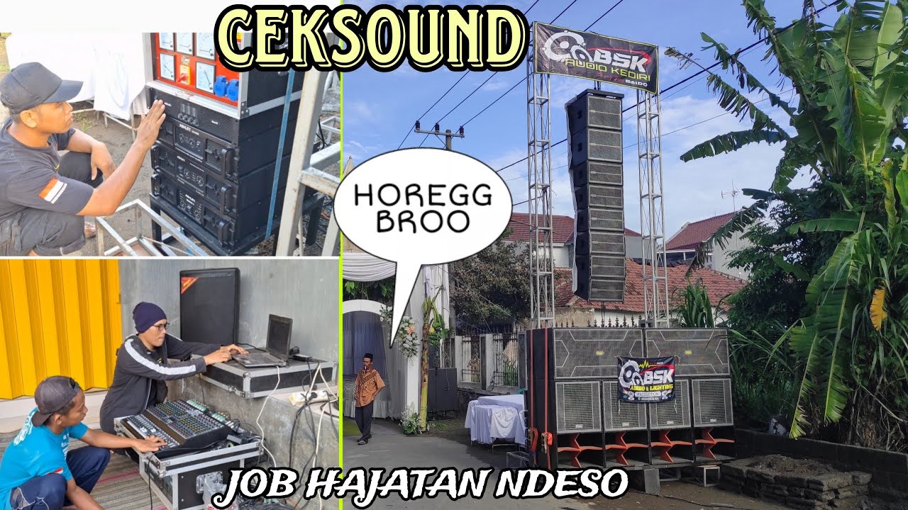 CEKSOUND JOB HAJATAN // SOUND GANTUNG NDESO
