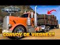🔥CONVOY DE VIERNES EN MOUNTAIN ROADS 2.0 ATS 1.49 #ats #americantrucksimulator