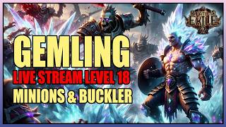 Path Of Exile 2 : - MERC - Gemling w/ Minions & Buckler -  LIVE STREAM